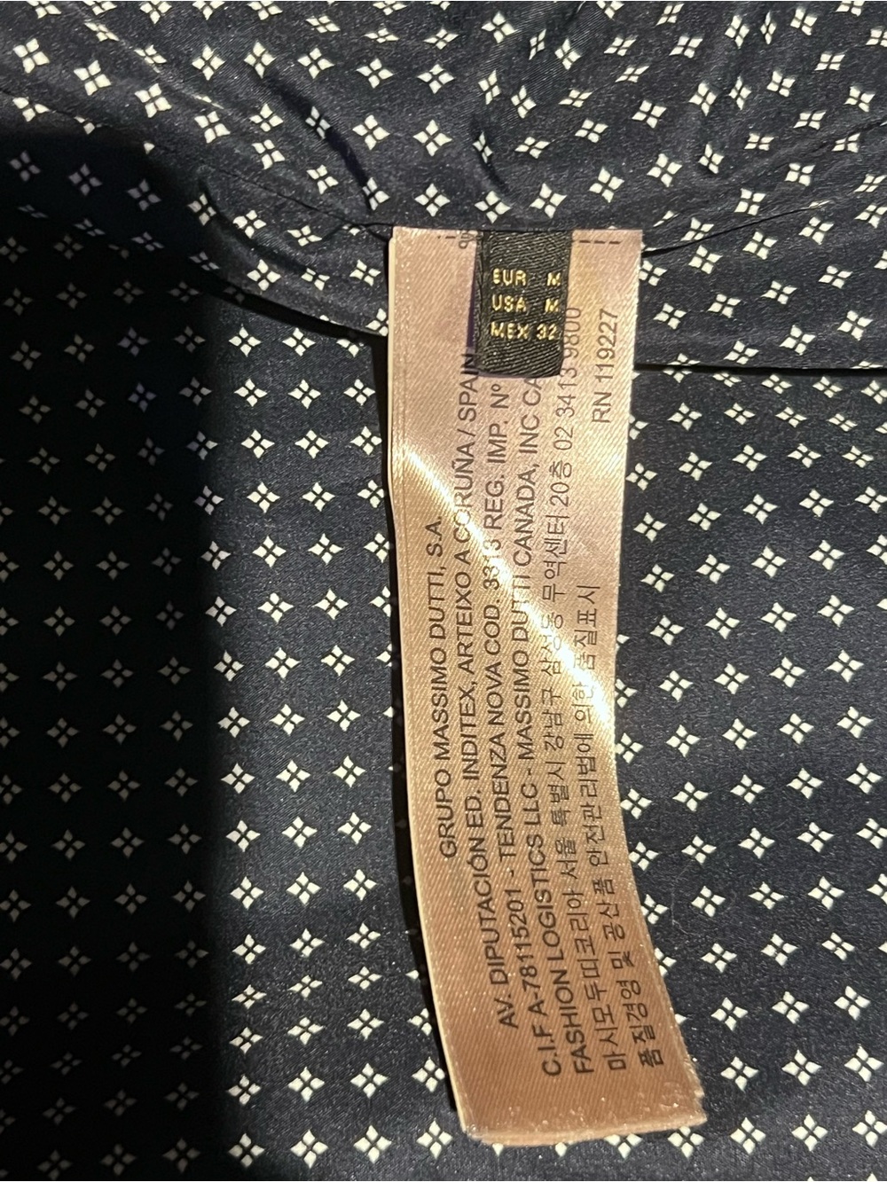 Massimo Dutti Cognac Brown Leather Jacket - Picture 3 of 6